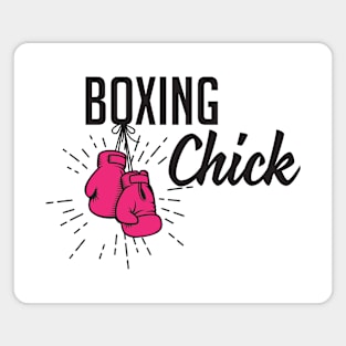 Boxing chick Magnet